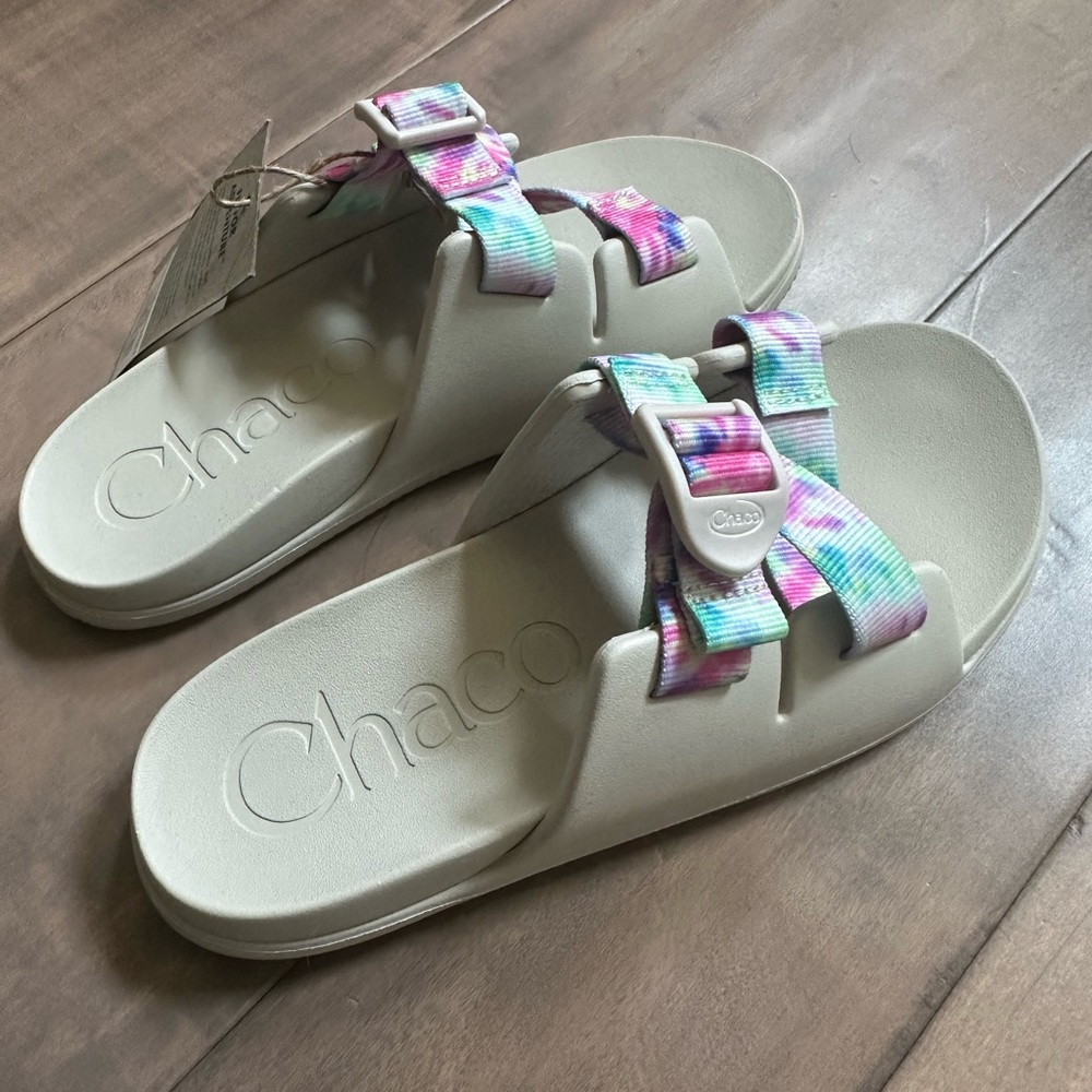 Chaco Chillos Slide Tie Dye Sandals Shoes